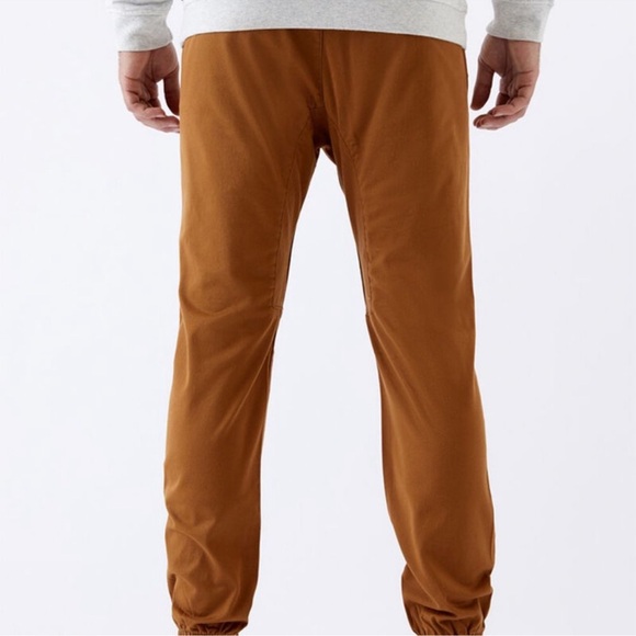 Man New Orange PACSUN joggers size L - Picture 5 of 10